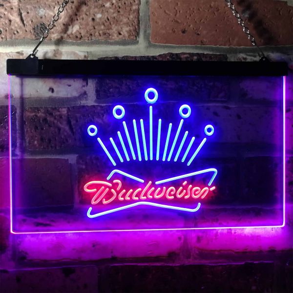 Budweiser Crown Large Neon-Like LED Sign